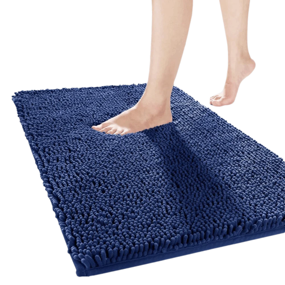 Luxury Shaggy Bath Mat - Non-Slip, Extra Soft, Washable